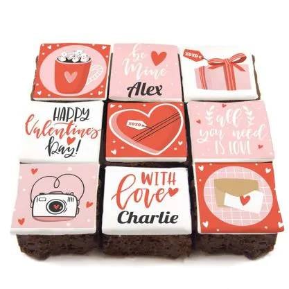 9 with love brownies