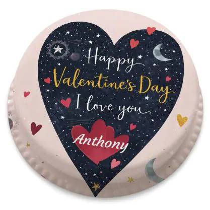 Celestial Love Cake (letterbox gift cake (serves 2-4))