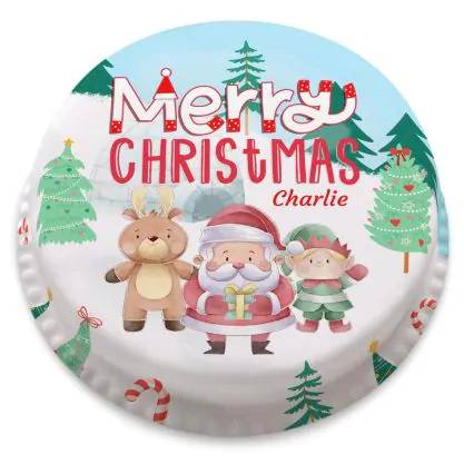 Gift Wrapped Cake (letterbox gift cake (serves 2-4))
