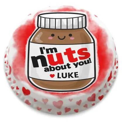 nuts about you cake (letterbox gift cakes(serves2-4))