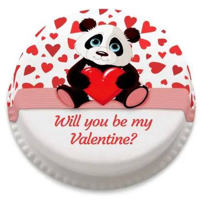 Panda Cake (letterbox gift cake (serves 2-4))