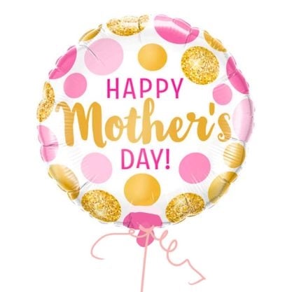 Pink & Gold Mother's Day Balloon