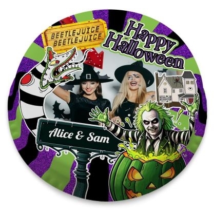 Beetlejuice Themed Photo Cake (letterbox gift cake (serves 2-4))