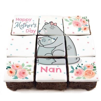 Mother's Day Bear Brownies
