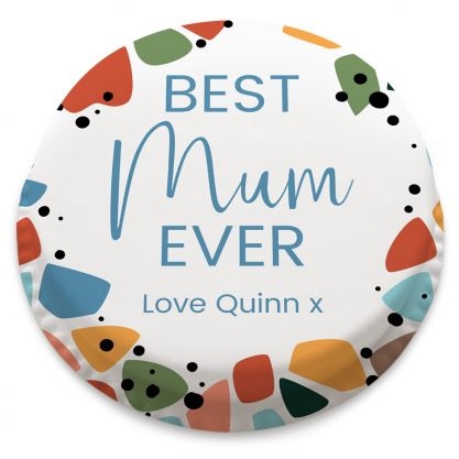 Terrazzo Best Mum Ever Cake (letterbox gift cake (serves 2-4))