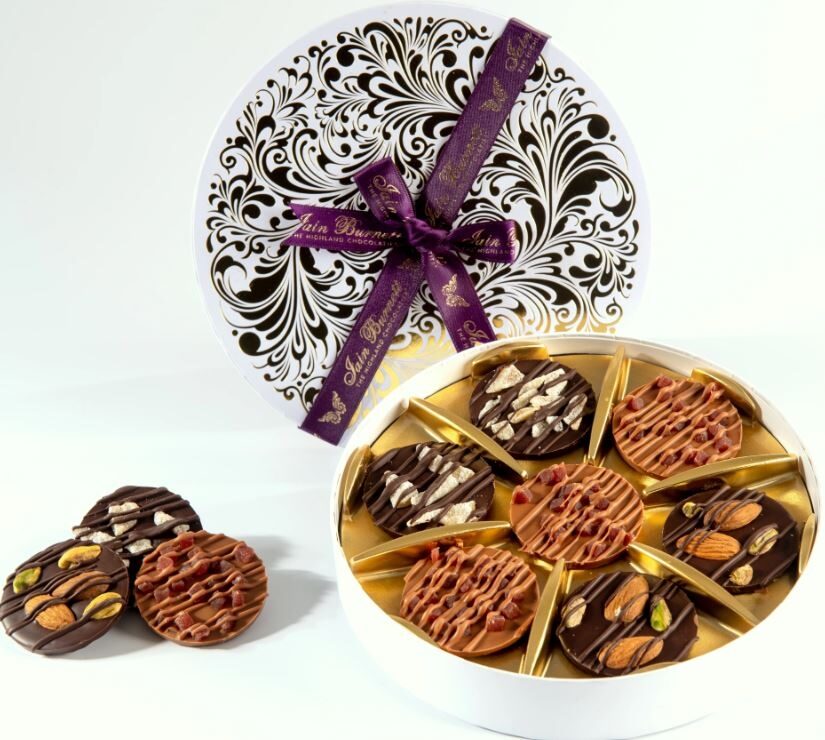 14 MIXED MILK & DARK CHOCOLATE FLORENTINES
