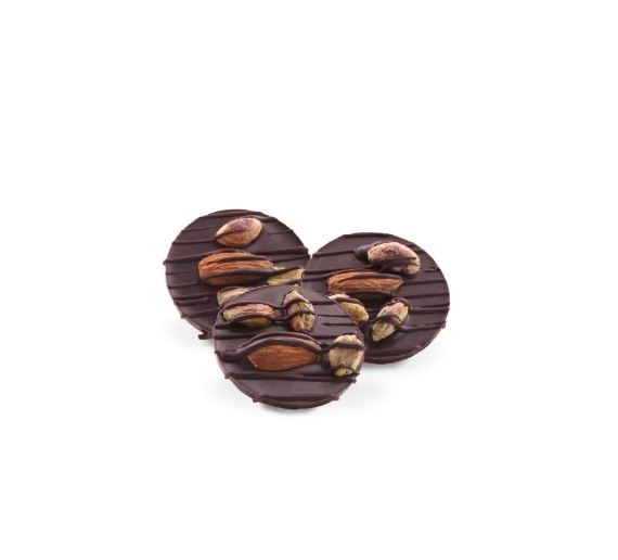 PISTACHIO & ALMOND CHOCOLATE FLORENTINES