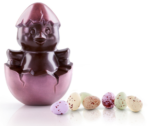 Dark Chocolate Chick On Mini Egg Nest
