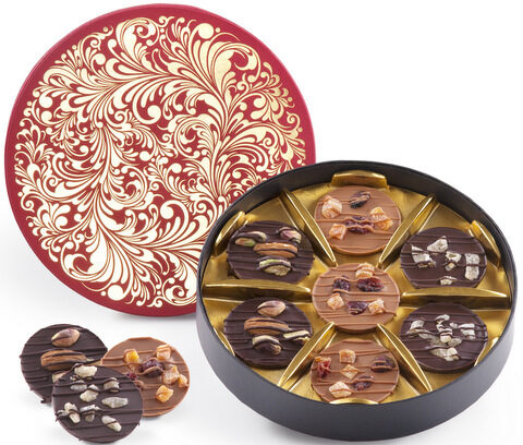 14 Mixed Milk &amp; Dark Chocolate Florentines