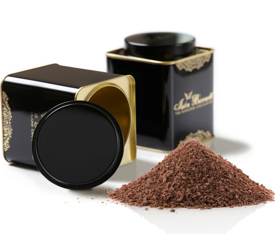 Tin of Dark Hot Chocolate Flakes
