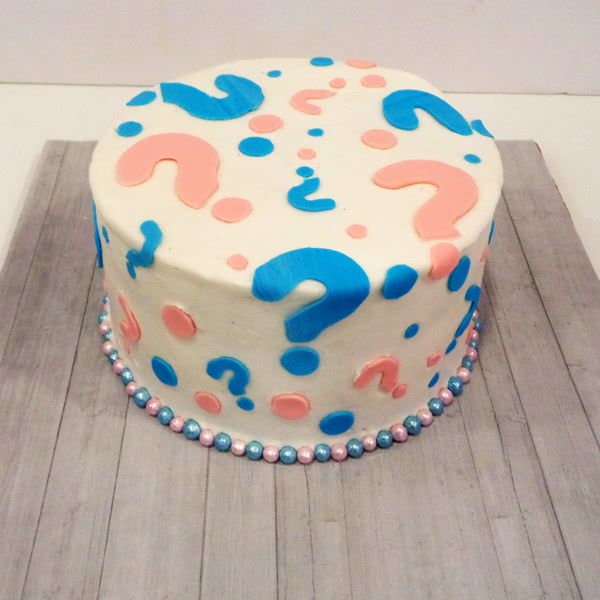Baby Reveal Cake (Eight inch)