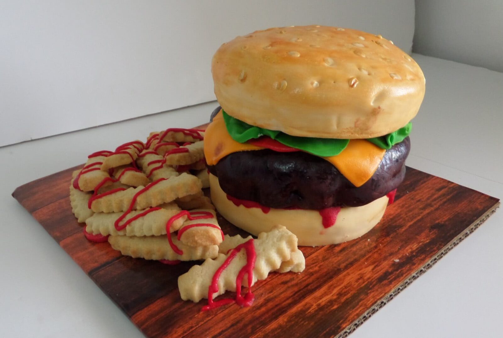 Burger Cake (Eight inch)