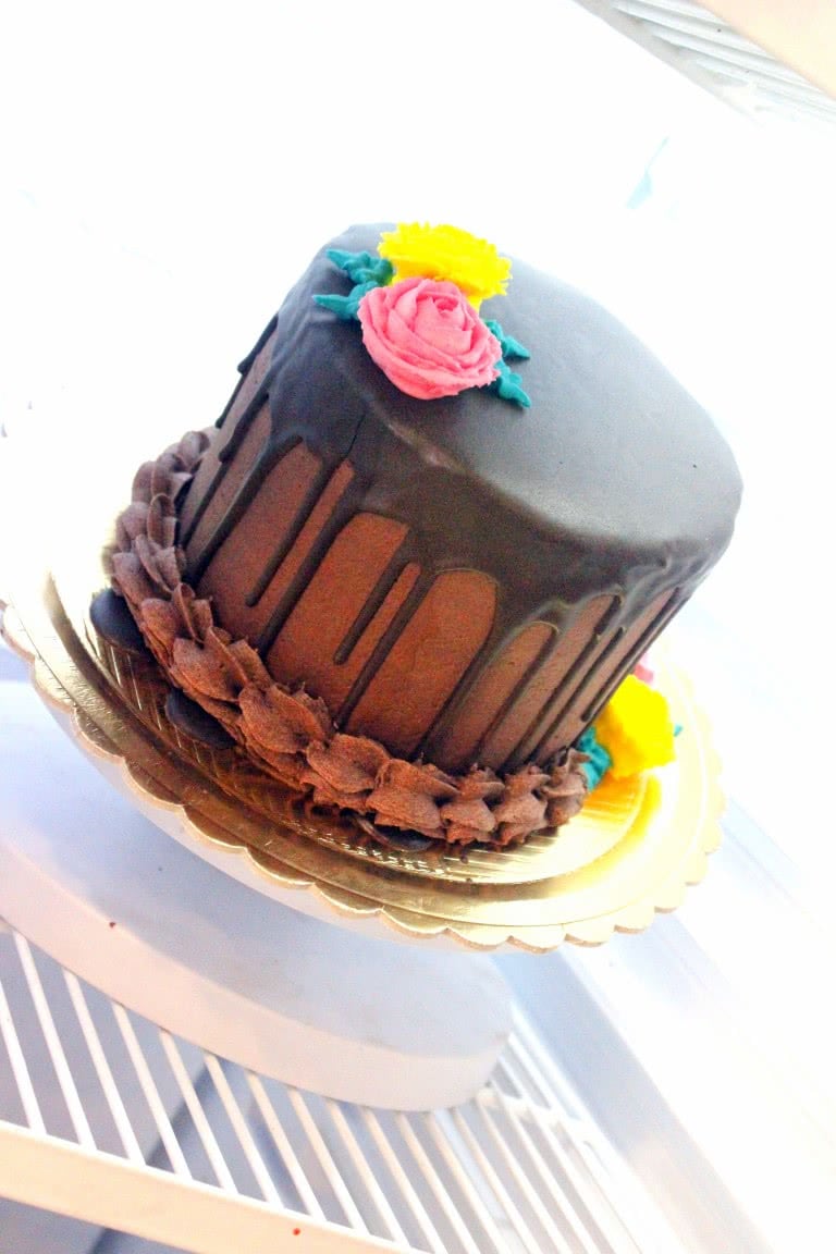 Chocolate Ganache Cake (Six inch)