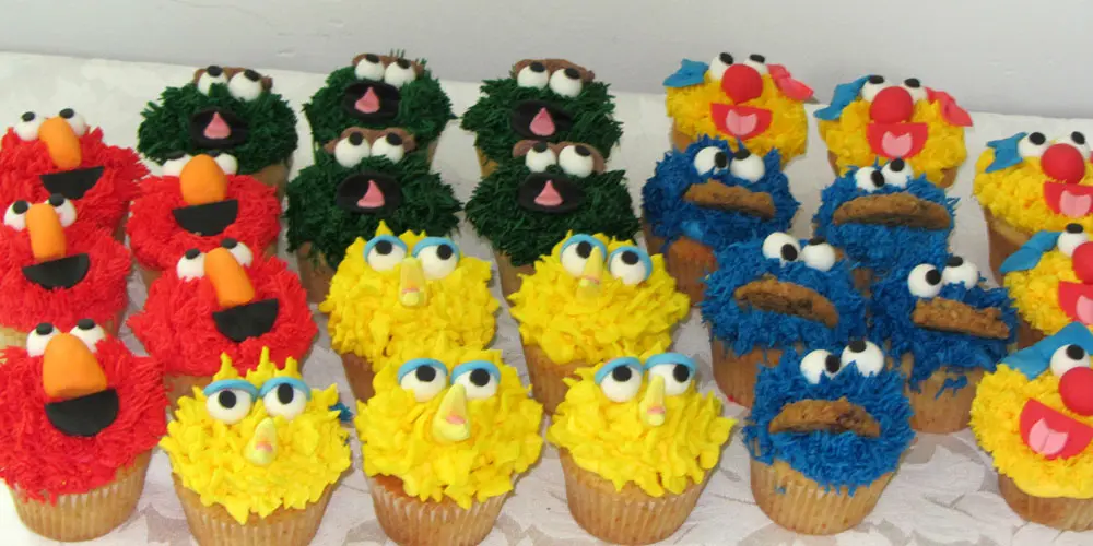 Sesame Street Cupcakes
