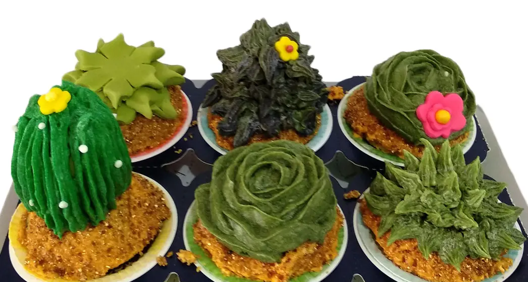 Cactus Cupcakes