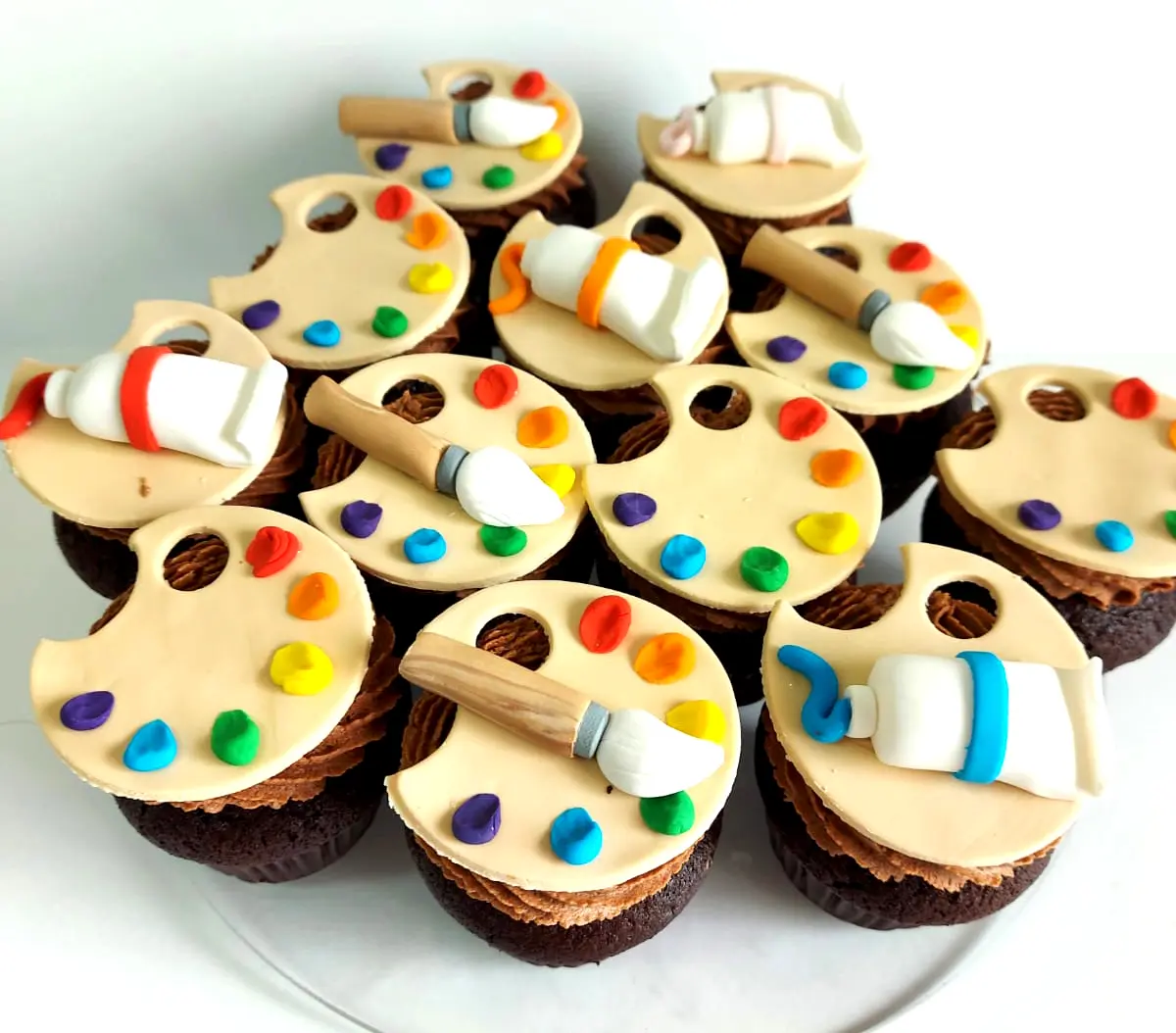 Artist Cupcakes