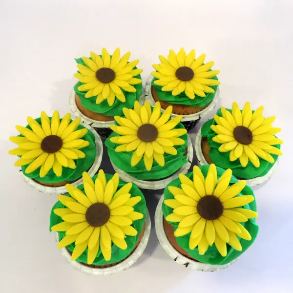 Sunflower Cupcakes