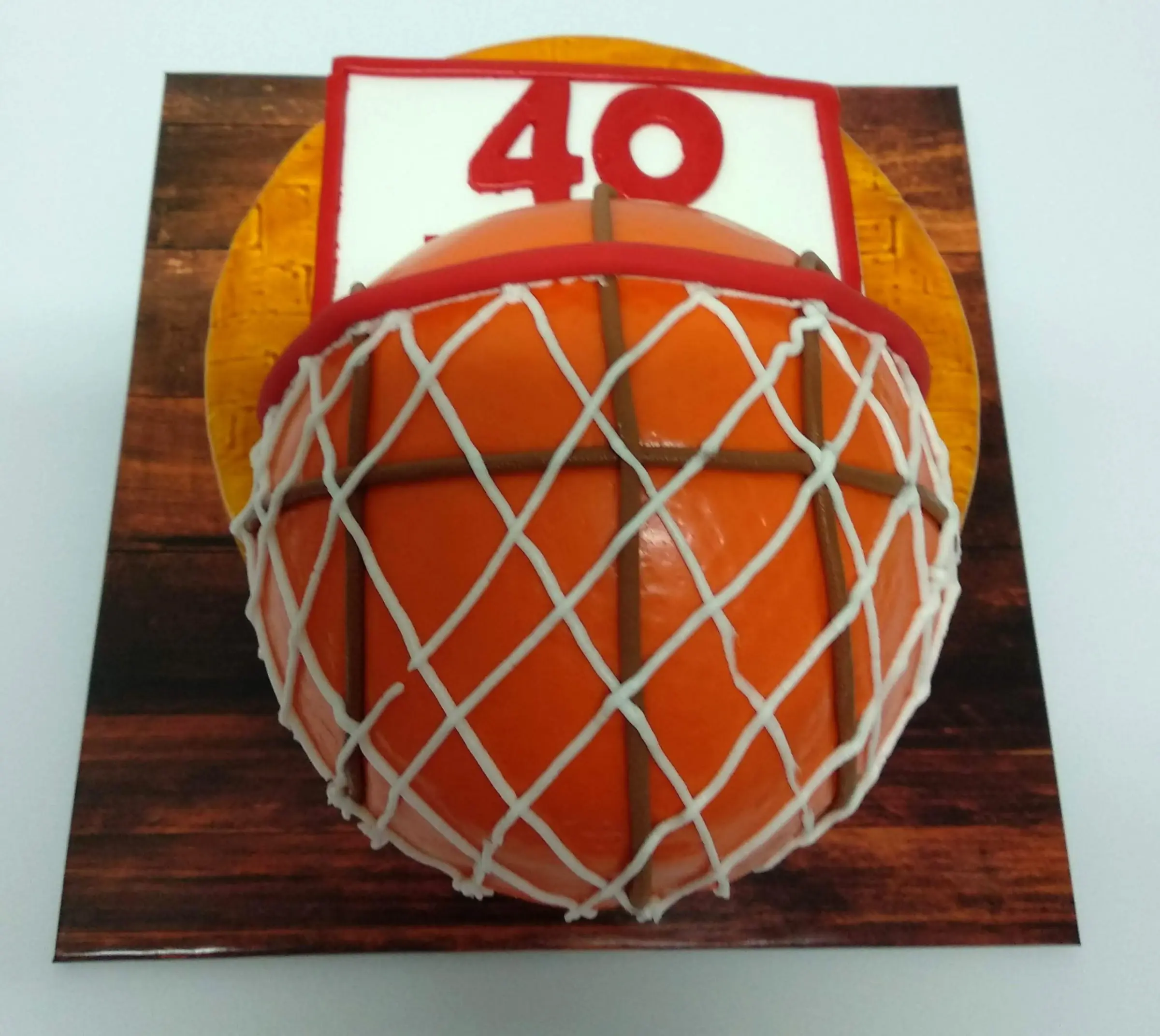 Basketball Hoop Cake (Eight inch)