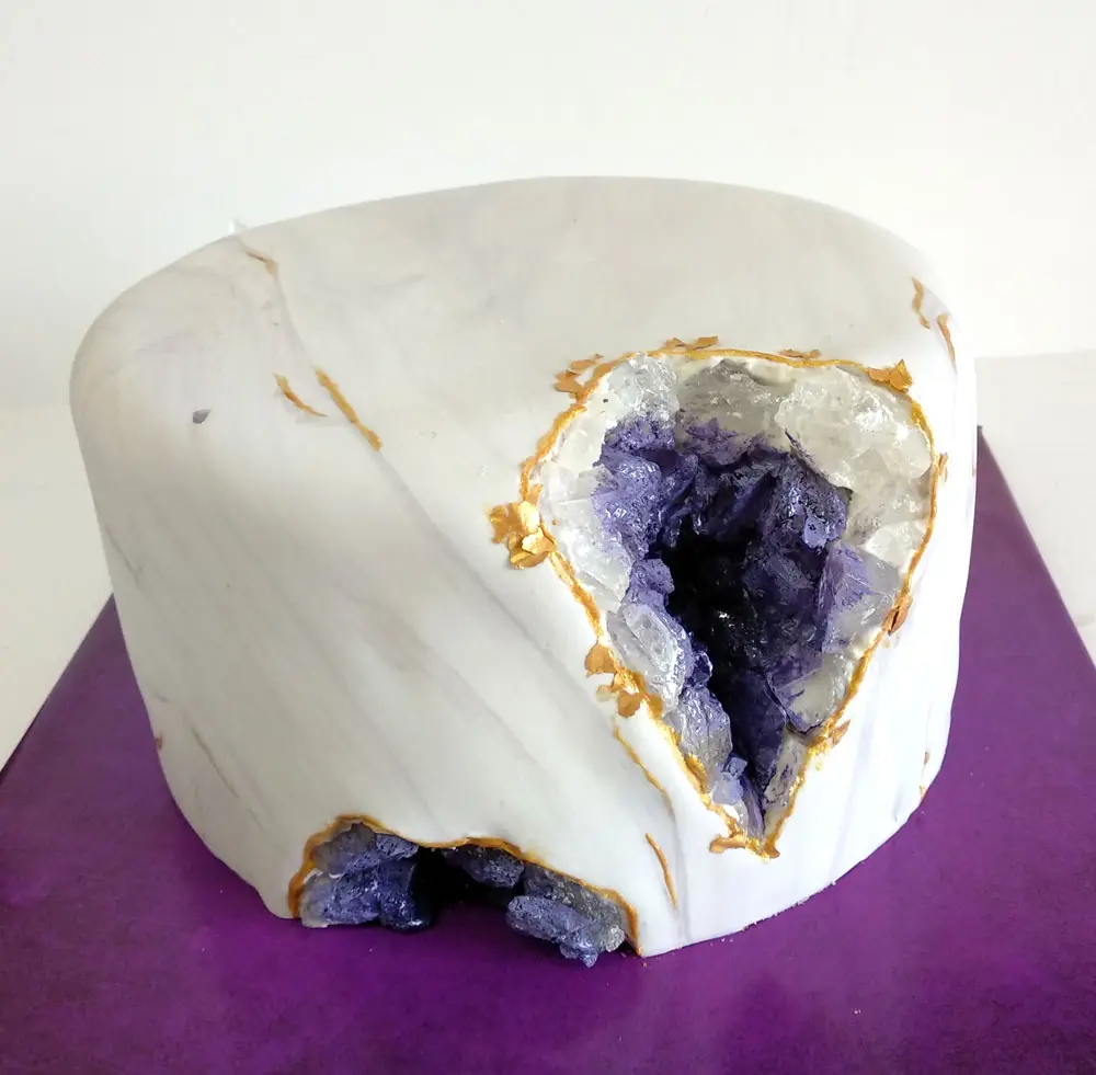 Geode Cake