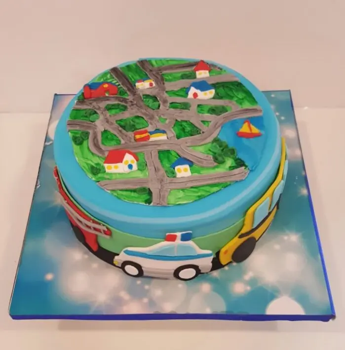Transportation Cake
