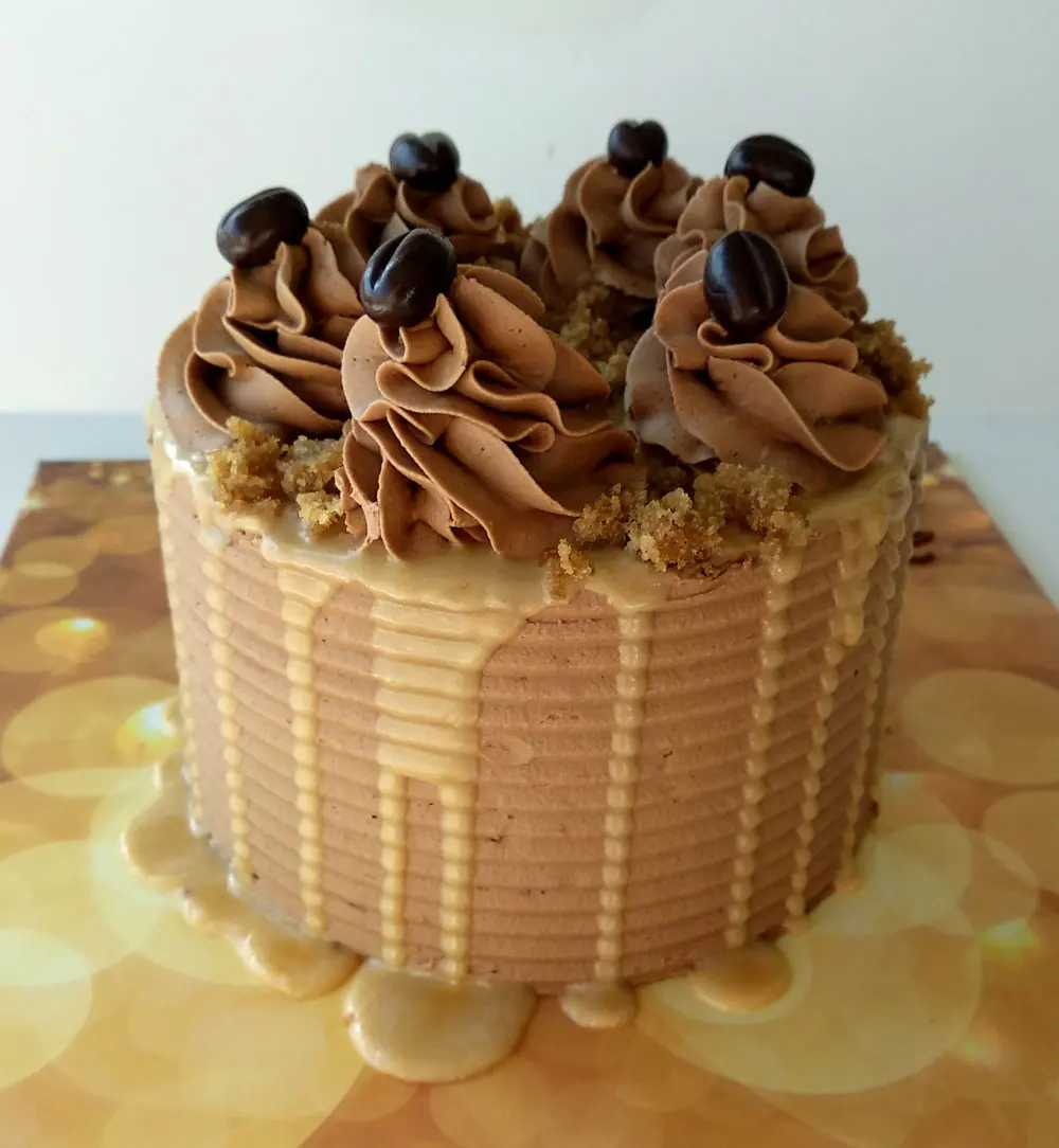 Coffee Delight Cake (Six inch)