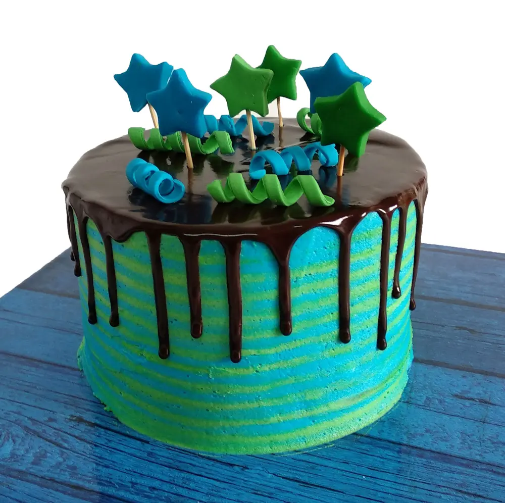 Two Toned Celebration Cake