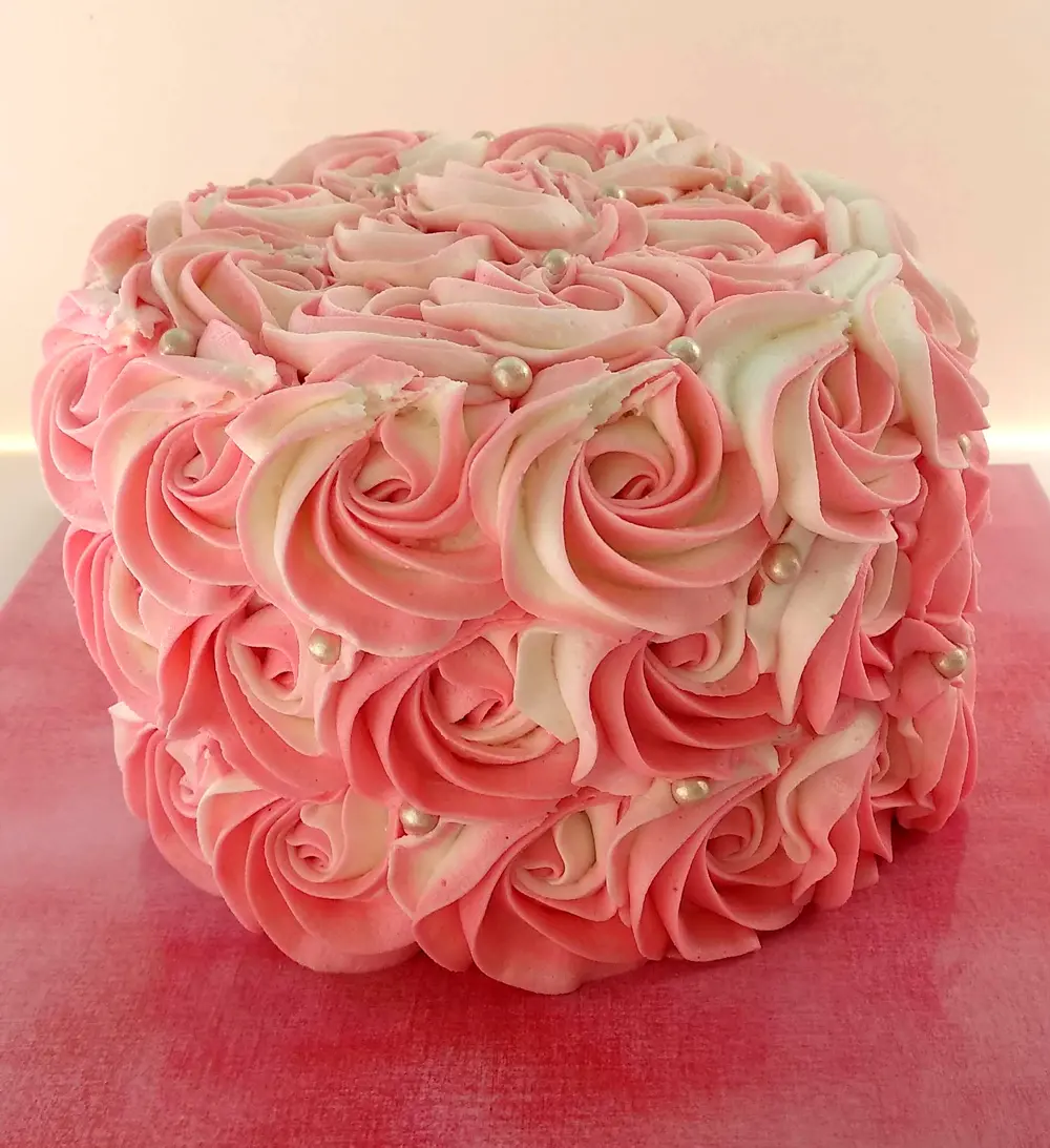 Rosette Cake (Six inch)
