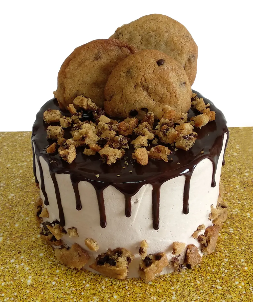 Chocolate Chip Cookie Lovers Cake