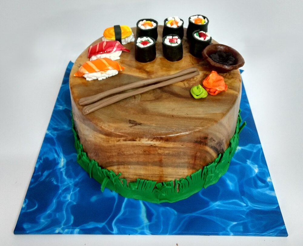 Sushi Cake (Eight inch)