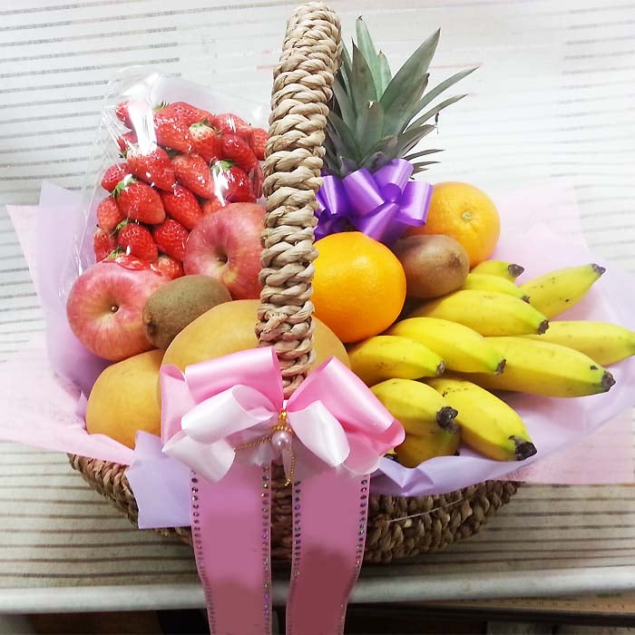 Fruit Set Basket6-1 (Medium)