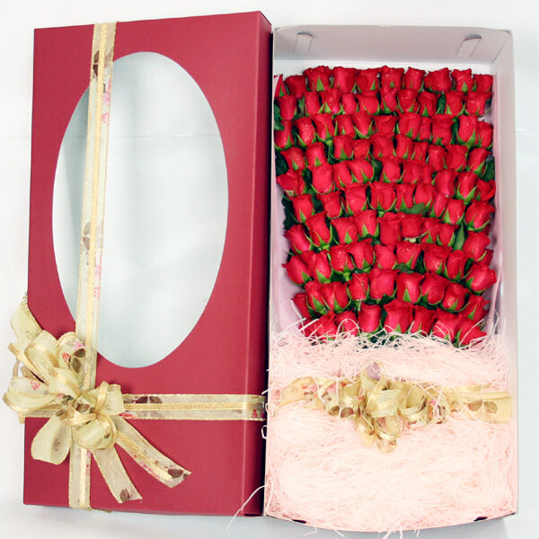Flower Box-30(100 Roses)