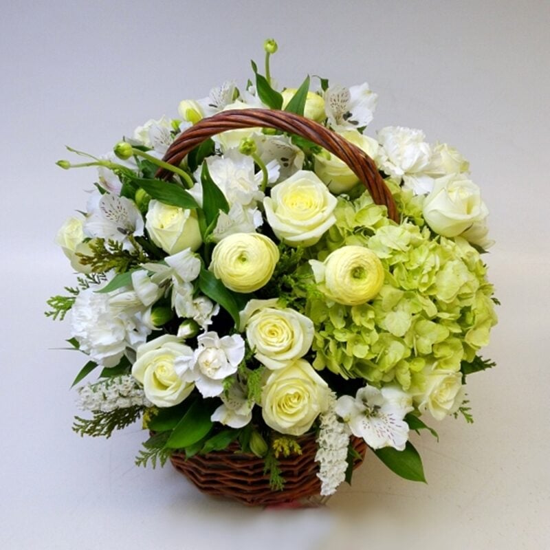 Flower basket 18 -12