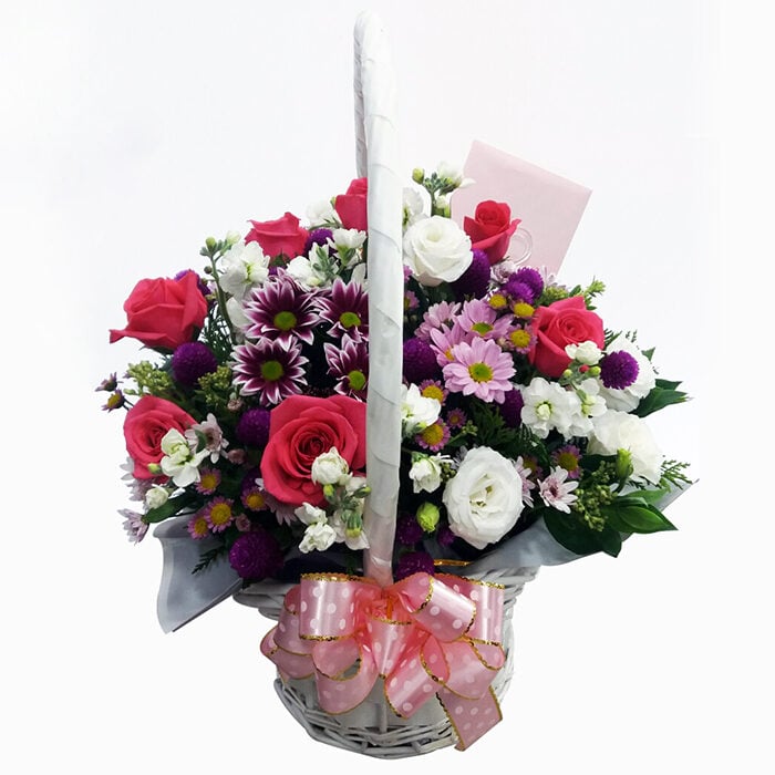 Flower basket 18 -46