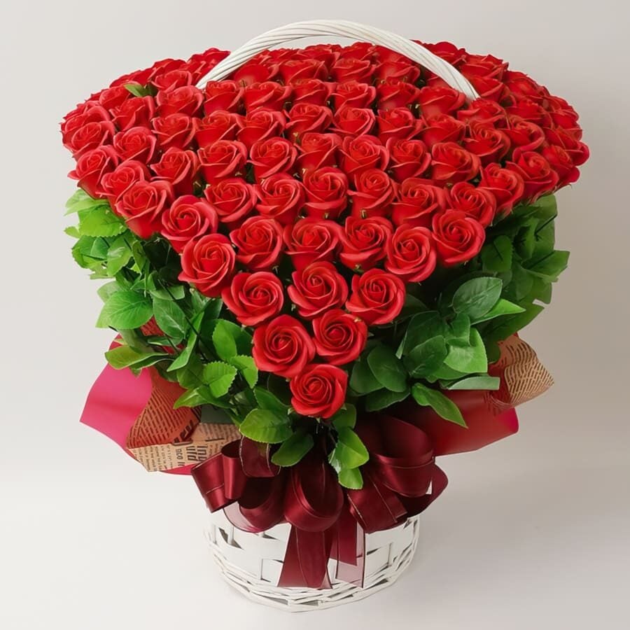 Soap Flower-100 Roses (Standard(S))