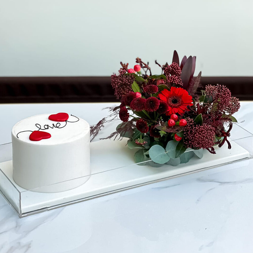 Velvet Swirl Cake