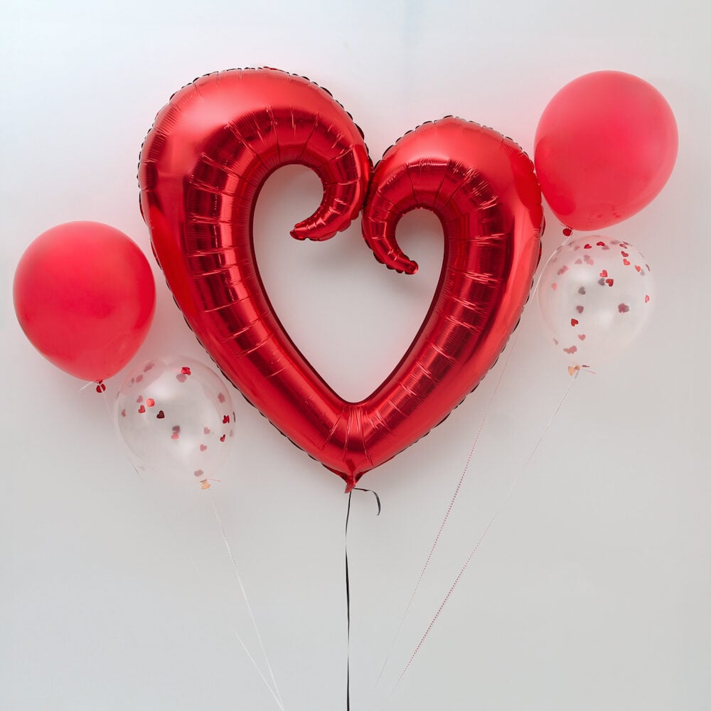 Red Heart Bouquet