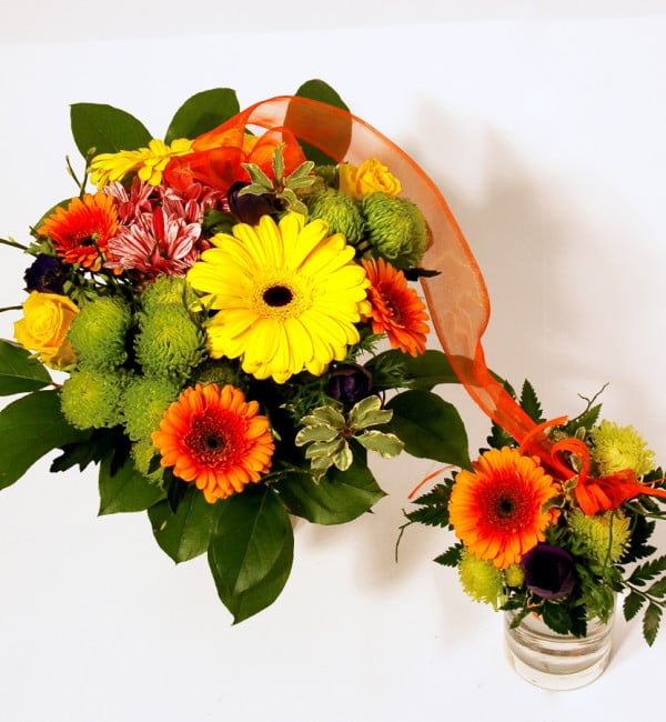 Bouquet for mother and child