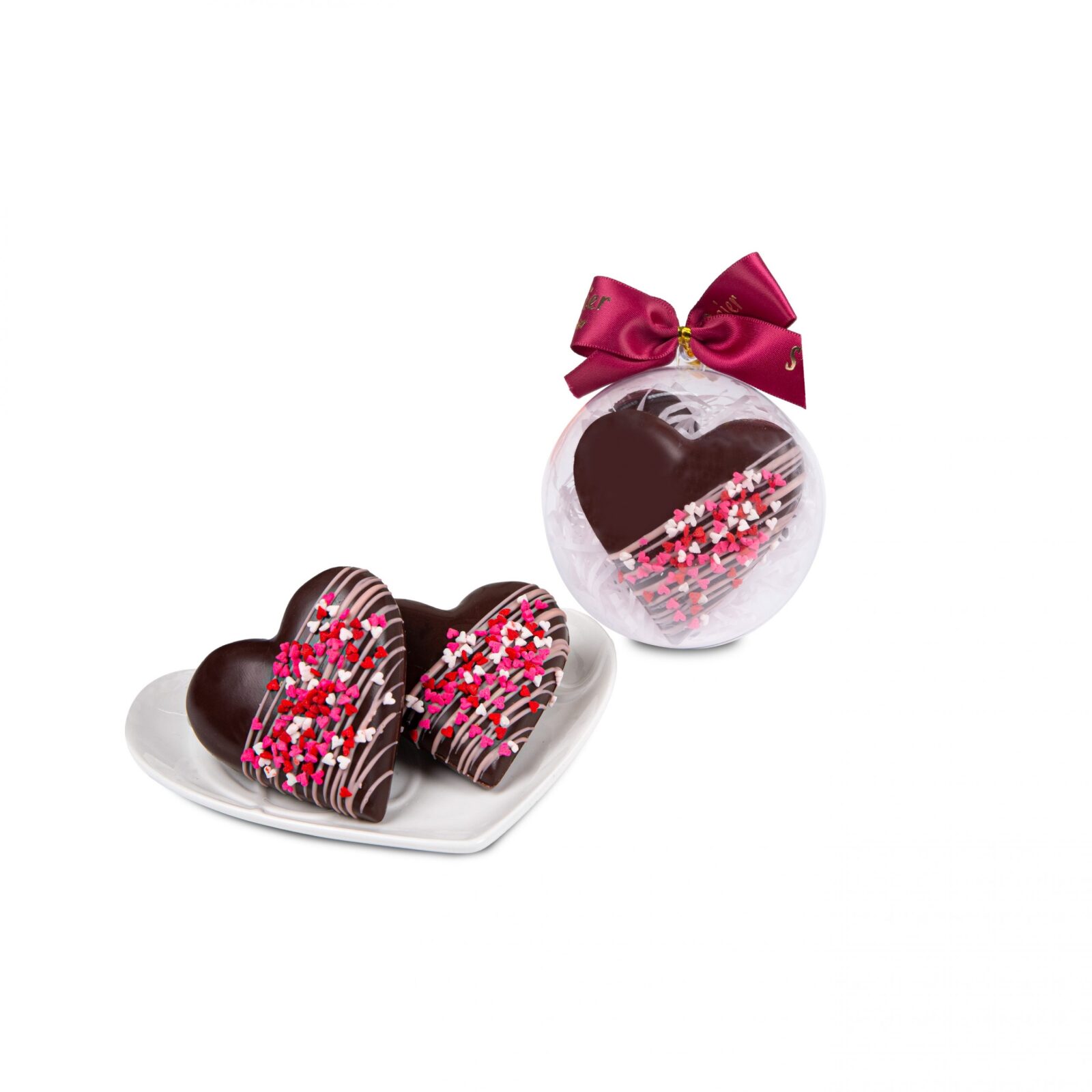 Heart To Heart Chocolate Bomb (2pcs)
