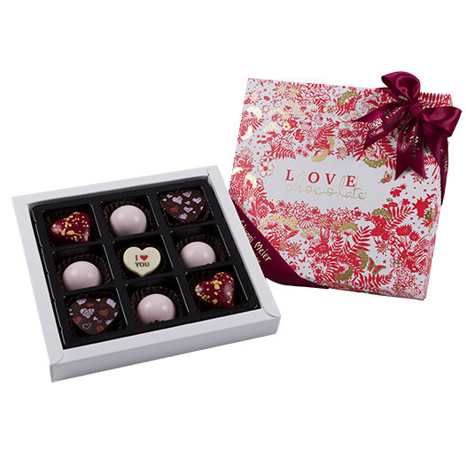 Blooming Love Dark Chocolate Gift Box