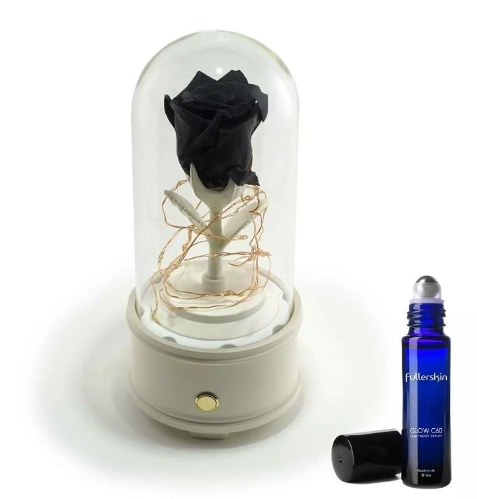 Black Eternal Rose Bluetooth Speaker