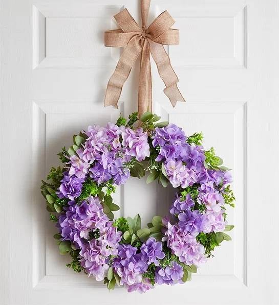 Spring Bliss Hydrangea Wreath- 24