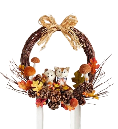 Enchanted Forest Friends Wreath
