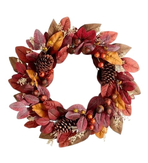Sunset Harvest Wreath