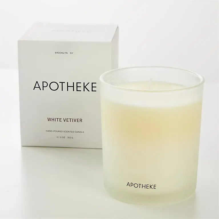 Apotheke White Vetiver Candle