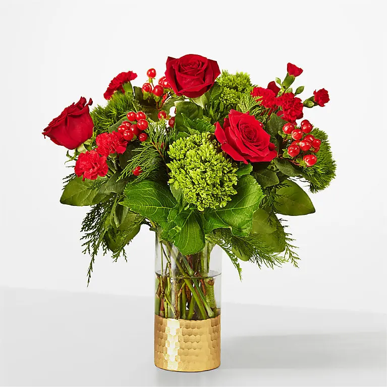 Plaid Throw Bouquet
