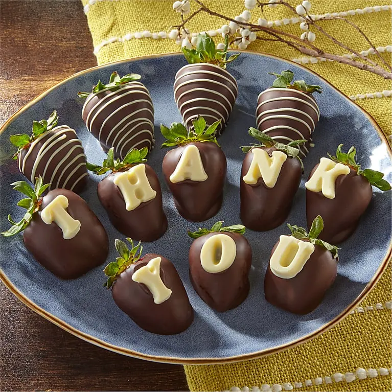 THANK YOU Belgian Chocolate BERRY-GRAM®