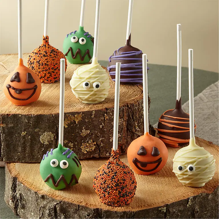 Chocolate Boo! Cake Pops