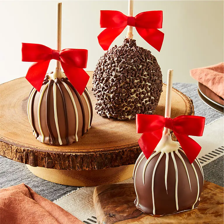 Belgian Chocolate Caramel Apples