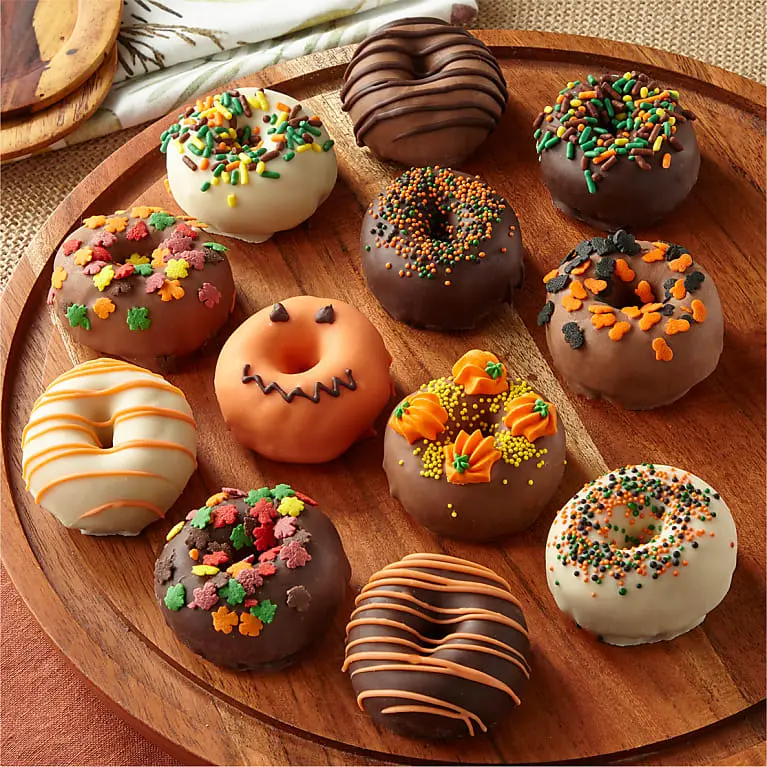 Belgian Fall Mini Chocolate Donuts
