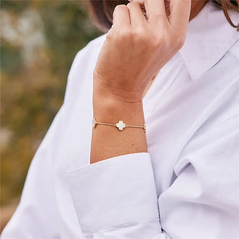 brook&york - Chatham Clover Bracelet